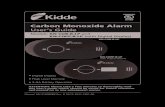 Carbon Monoxide Alarm User’s Guide...KN-COB-B-LP Operating Characteristics 6. KN-COPP-B-LP (with digital display) Operating Characteristics 7. Alarm Characteristics 8. Maintenance