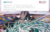 GULF FESTIVALS, SKILLS RESEARCH - British Council | The UK’s international culture ... · 2019. 8. 12. · heritage and others feature contemporary art and live performance. Today,