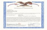 CERTIFICATE OF REGISTRATION - InvaPharm...2020 CERTIFICATE OF REGISTRATION This certifies that: InvaPharm, Inc. 1320 West Mission Blvd Ontario, CA 91762-4786 United States is registered