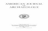 AMERICAN JOURNAL · 2012. 6. 18. · american journal of archaeology mon o v v i men rvm ta o orvn pr 0 incof the journal of the archaeological institute of america published quarterly