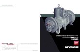 Screw Compressor i SERIES - MAYEKAWA...i SERIES SCREW COMPRESSOR i SERIES SCREW COMPRESSOR PD234 01001810-18.10. The content of this pamphlet may change without advance notice due