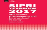 SIPRI Yearbook 2017, Resum en català · 2017. 10. 5. · 9. Despesa militar 12 10. Transferències internacionals d’armes i evolució en la producció d’armes 14 11. Forces nuclears