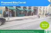 Proposed Bike Corral · 2016. 12. 12. · Spring . 2014 . Proposed Bike Corral: Le Bilboquet: 20 E 60. th. St . Commissioner Polly Trottenberg, New York City Department of Transportation