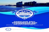 CONCLAVE 2021 SPONSORSHIP AND ADVERTISEMENT · 2020. 8. 10. · 1. The Conclave Souvenir Booklet provides the perfect vehicle to market your product, service, or message to thousands