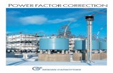 POWER FACTOR CORRECTION - WordPress.comreactive power P active power (3) Power factor correction (PFC) means that capacitors (or synchronous machines) are used to reduce the amount