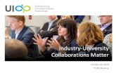 Industry-University Collaborations Matter - Elsevier...Goals Report 2016 Upwards of 85% of global spending on research is wasted Source: 2015, vox.com Most Research Spending is Wasted