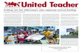 Award-Winning Newspaper of United Teachers Los Angeles ... July 2016...Award-Winning Newspaper of United Teachers Los Angeles • Volume XLV, Number 10, July 22, 2016 Calling out the