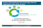 Energy Management Readiness Indicator (EMRI)...Energy Performance® • eGuide emphasizes a systematic, continual improvement approach to energy management that follows the proven