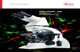 From Eye to Insight - Leica Microsystems DM1000/Brochures… · A Leica DM microscope system can incorporate a digital camera, image processing workstation, and sophisticated software