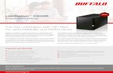 The first LinkStation with WD Red. For extra …...RAID-ready Network Attached Storage (NAS). It is the only LinkStation that comes populated with WD Red hard drives optimised for