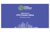 OSPM 2018-04 CPU Cluster Idlingretis.sssup.it/luca/ospm-summit/2018/Downloads/CPU... · 2018. 5. 3. · Validated on 410c using ftrace and via collecting idle statistics. Real power