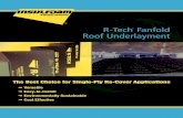 R-Tech Fanfold Roof Underlaymentlp.swiftpage.com/LP/2U0YVEVU/August2011/5/text.pdf · With R-Tech Fanfold Roof Underlayment, Insulfoam continues to advance the construction industry