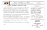 St. Robert Bellarmine The Knights Time Knights of Columbus … · 2016. 5. 9. · May 2016 St. Robert Bellarmine Knights of Columbus Council The Knights’ Time #14745 ST. ROBERT