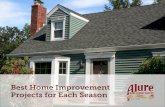 Best Home Improvement Projects for Each Season · ensuring that any home improvement effort is as satisfying, seamless and successful as it can be comes down to how much time and