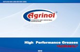 High Performance Greases AGRINOLagrinol.ua/files/greases presentation.pdf · 2017. 1. 19. · Curling –round seven-layer seam with sealing hermetic Darex 159 V. Drum’s body is