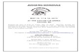 MAY 16, 17 & 18, 2015 AT THE TAYLOR ICE ARENA TAYLOR, BC · 2018. 12. 14. · Fort St John and District Kennel Club . Eye Registration Form . Taylor Ice Arena Friday May 15 2015 .