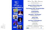 WCarren Warren Civic Music Association ivic Join us for ... · Showtime 7:00 p.m. • Doors open 6:15 • Open Seating W.D. Packard Music Hall • 1703 Mahoning Avenue • Warren,