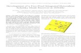 Development of a Two-Pixel Integrated Heterodyne Schottky … · 2009. 9. 14. · Ansoft HFSS and Agilent ADS. The predicted performance of the integrated receiver is presented in