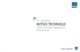 1 JUIN 2017 NOTICE TECHNIQUE - Ipsos · 2017. 8. 9. · 1 notice technique enquÊte Électorale franÇaise 2017-vague 27-30 mai 1er juin 2017