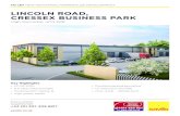 LINCOLN ROAD, CRESSEX BUSINESS PARK · 2020. 4. 14. · CRESSEX BUSINESS PARK High Wycombe, HP12 3RB Key Highlights • PC Q2 2020 • 8.5 Clear Internal height • Predicted EPC