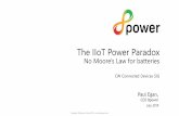 The IIoT Power Paradox - Cambridge Wireless · 2019. 7. 5. · Copyright © 8power Limited 2019 – Customer pain point... Legacy approach: Unmonitored assets solution: Fit & Forget