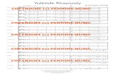 Yuletide Rhapsody - Pennine Music 2020. 5. 19.آ  Sop. Cor. Solo Cor. Rep. Cor. 2nd Cor. 3rd Cor. Flug.