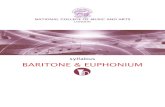 syllabus BARITONE & EUPHONIUM ... Sparke . No 3 or No 5 â€“ Skilful Studies (Anglo Music) Bass Clef