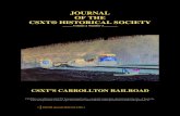 JOURNAL OF THE CSXT® HISTORICAL SOCIETY...1 CSXTHS Journal 2014 Vol 2 No 3 JOURNAL . OF THE . CSXT® HISTORICAL SOCIETY _____Volume 2 Number 3_____ CSXT’S CARROLLTON RAILROAD .