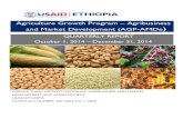 Agriculture Growth Program – Agribusiness and Market … · 2019. 4. 24. · AGP-AMDe partnered with the Ethiopian Coffee Exporters Association (ECEA) andcoffee industry leaders