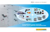 panel accessories cat 010715 · 2017. 1. 15. · L&T Switchgear, a part of the Electrical & Automation business, ... Single Function Digital Panel Meter - VEGA Field programmable