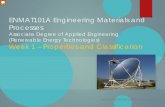 Associate Degree of Applied Engineering (Renewable Energy ...... ENMAT101A Engineering Materials and Processes Associate Degree of Applied Engineering (Renewable Energy Technologies)