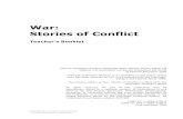 War: Stories of Conflict - Pearson Education€¦ · war and a young Palestinian girl’s struggle with nightmares caused by conflict. Teaching War: Stories of Conflict at Key Stage