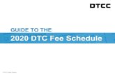 GUIDE TO THE 2020 DTC Fee Schedule · 4/27/2020  · aggregate DTC position of 500 million shares or greater and a share price of $0.01 or less. 688 General Asset Services ADR Custodial