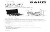 DRUM SET SESSION Imicrentals-documents.s3.amazonaws.com/User Guides... · The Drum Set Session I is a high performance drum microphone set and the ideal all-in-one starter kit that