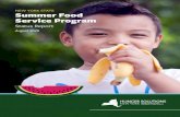 NEW YORK STATE Summer Food Service Program · About the Summer Food Service Program The SFSP is one of two federal summer nutrition programs; the other is the National School Lunch