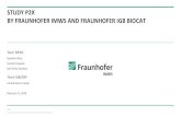 STUDY P2X BY FRAUNHOFER IMWS AND …...• KM111: more performant than KM1, better energy efficiency • KM1R and KMR111: faster plant start-up than with KM1 and KM111 Clariant •