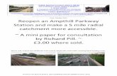 Date: October 2015 Reopen an Ampthill Parkway Station and … · 2016. 10. 12. · English Regional Transport Reform (ERTR) 24c St Michael’s Road, Bedford MK402LT, T. 01234 330090