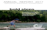 bold steps - Association Montessori Internationale...a national online survey of over 600 respondents who had or had previously had a child in a Montessori school. While numerous important