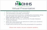 Virtual Presentation - Michigan...2017/09/18  · SIGMA As of October 2017 payments will be issued from SIGMA. SIGMA Key Dates: July 31, 2017: Providers Converted to SIGMA VSS September