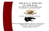 HOME OF PANTHER PRIDE · 1 | Page . Guidance Handbook . Academic Year 2019-2020 . HOME OF PANTHER PRIDE. Bells Independent School District . 1500 Ole Ambrose Road . Bells, Texas 75414