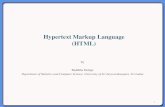 Hypertext Markup Language (HTML) 2015. 12. 9.آ  Hypertext Markup Language (HTML) By Budditha Hettige