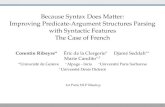 Because Syntax Does Matter: Improving Predicate-Argument ...pauillac.inria.fr/~seddah/Talk_Meetup_Djame.pdf · 1st Paris NLP Meetup 1. CONTEXT Who am I ? Associate Professor (MdC)