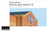 Slate Retail REIT...Slate Retail REIT Q4 2019 MD&A Highlights 93.0% Portfolio occupancy 4.9% Rental spread on lease renewals $1.3B Total asset value in USD Track Record of