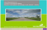 Local Transport Plan - Hertfordshire 3.8 Neighbourhood Planning 3.9 National Planning Policy Framework