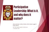Participative Leadership: What is it, and why does it matter?cchl-ccls.ca/uploaded/web/BCHLC_2017/Presentations/CC10... · Canadian Forces Health Services Group Still today…the