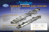 234002 / Cummins ISB - Northern Factory1).pdf · CUMMINS ENGINE COOLERS (Exhaust Gas Recirculation) NEW Construction NO Core Charge Fits Cummins ISB, ISM & ISXÆngines Includes Installation