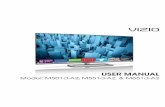 Model: M501d-A2, M551d-A2, & M651d-A2 - Viziocdn.vizio.com/manuals/kb/m551da2manual.pdfTo purchase or inquire about accessories and installation services for your VIZIO product, visit