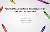 PERFORMANCE BASED ASSESSMENT IN THE EFL CLASSROOMlcwu.edu.pk/ocd/cfiles/Professional Studies/FC/B.Ed-204/10... · PERFORMANCE-BASED ASSESSMENT DEFINITION • Performance-based assessment