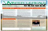 ISSUE NO. 48 SPRING 2013 FALLRYE–ITDOESHAVEAPLACE! · WinterCerealGrower-Issue48 Spring2013 ... Winter Cereal Grower - Issue 48 Spring 2013 3 CWB has launched its line-up of 2013-14