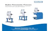 Hydro Pneumatic Press -Series A...Hydro Pneumatic Presses are products of extensive development efforts initiated in 1988. Over 18,000 of these time tested & reliable machines are